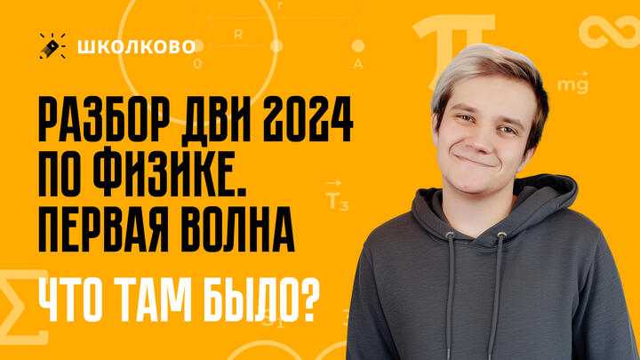 Разбор ДВИ по физике | 2024 год | 1 поток