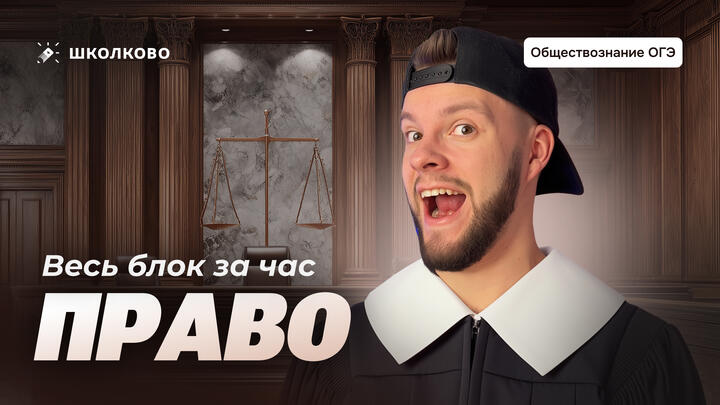 Все Право для ОГЭ за час