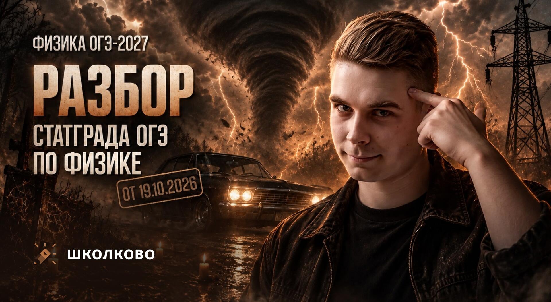 Разбор СтатГрада ОГЭ по физике от 19.10.2026