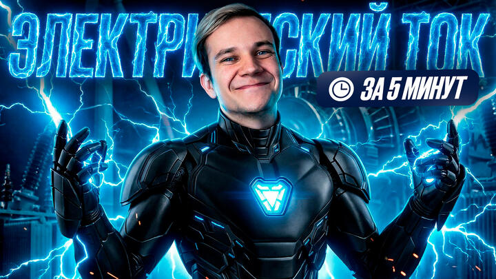 Электрический ток за 5 минут | ЕГЭ 2026 по физике