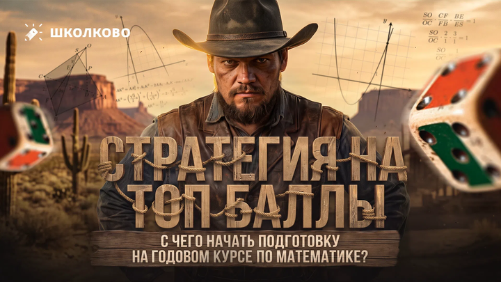 С чего начать подготовку на годовом курсе по математике? Стратегия на ТОП БАЛЛЫ