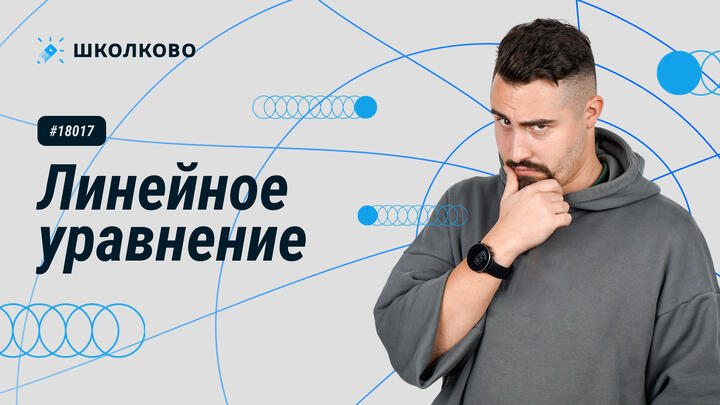 18017. Линейное уравнение