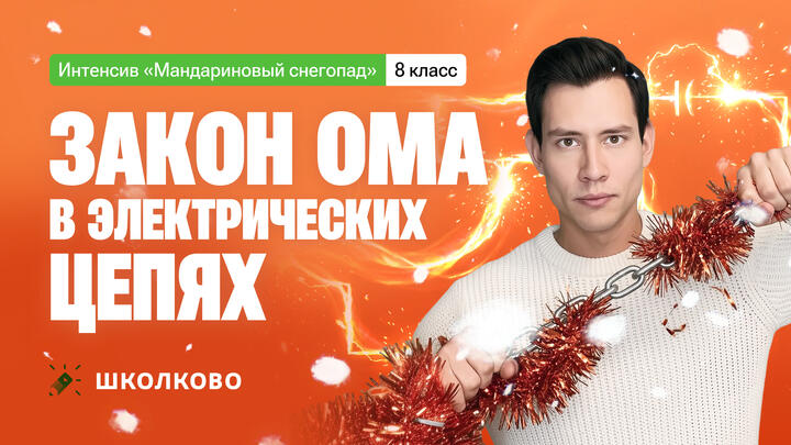 Закон Ома в электрических цепях | 8 класс | Интенсив по школьной физике