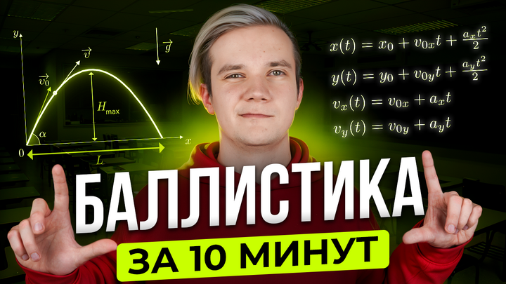 Теория за 5 минут | Баллистика