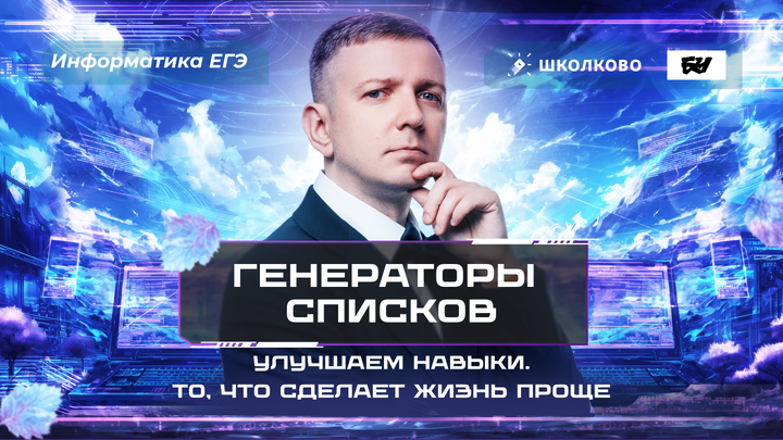 Улучшаем навыки. Генераторы списков. То, что сделает жизнь проще