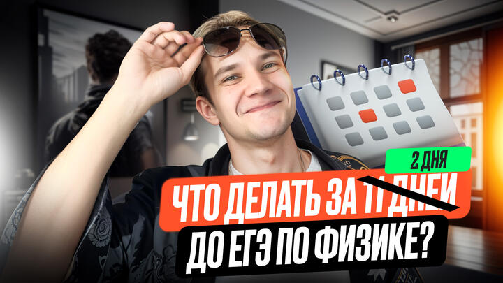 Что сейчас делать по физике? | 24-й день «ЩЕЛЧКА»