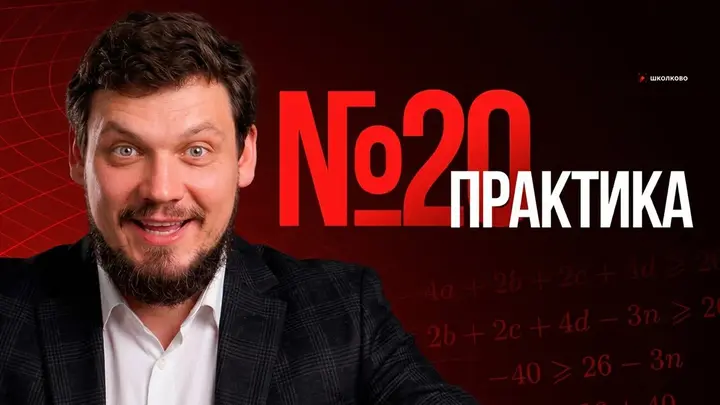 №20 из ЕГЭ 2025 | Практика