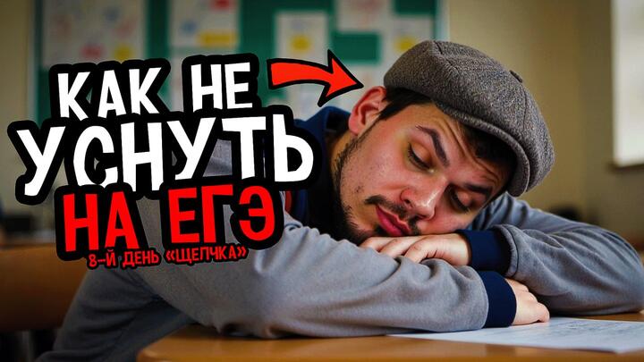 Как уснуть во время ЕГЭ | 8-й день «Щелчка»