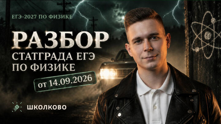 Разбор СтатГрада ЕГЭ по физике от 14.09.2026