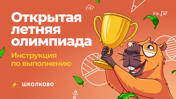 Открытая летняя олимпиада: инструкция по выполнению
