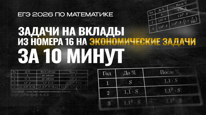 Видео-конспект | Вклады