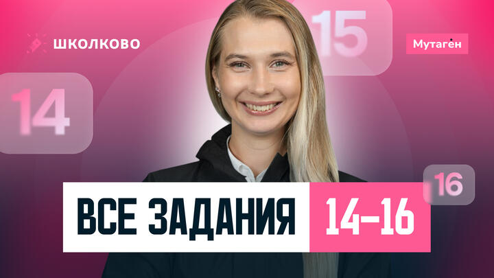 Разбор заданий 14-16