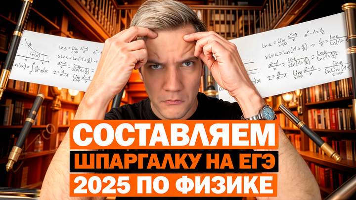 Составляем шпаргалку на ЕГЭ 2025 по физике