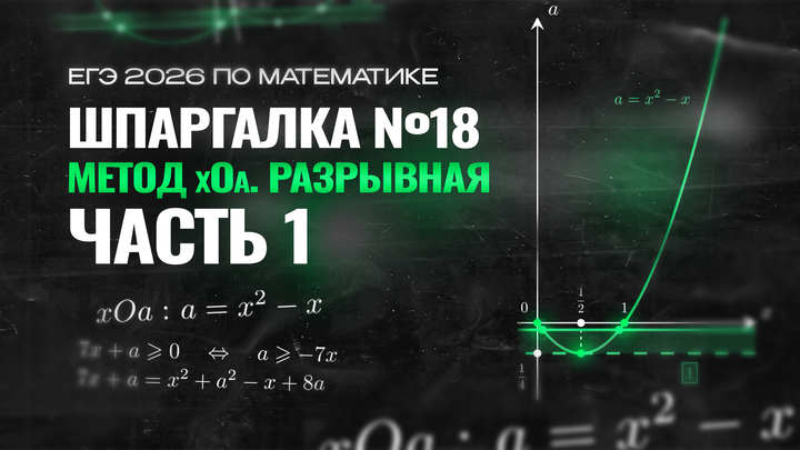 Видео-конспект |  Метод xOa. Разрывная | Часть-1