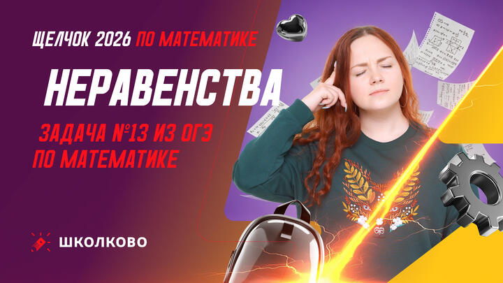 Неравенства. Задача №13 из ОГЭ по математике