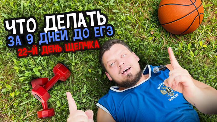 Что делать за 9 дней до ЕГЭ | 22-й день "Щелчка"