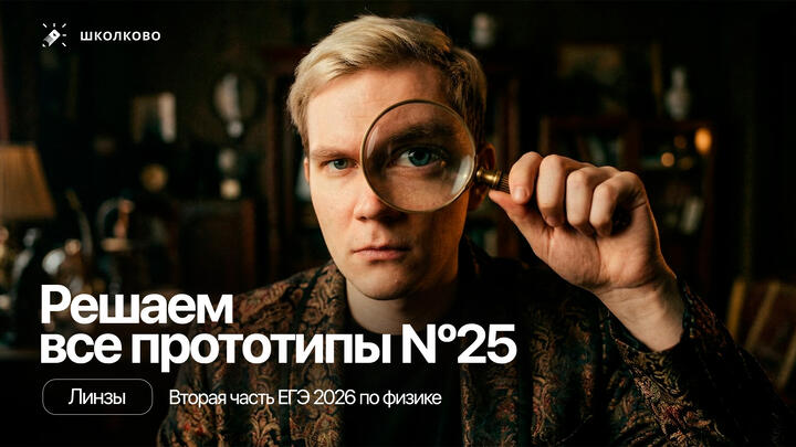 Решаем все прототипы Nº25 | Линзы | Вторая часть ЕГЭ 2026 по физике