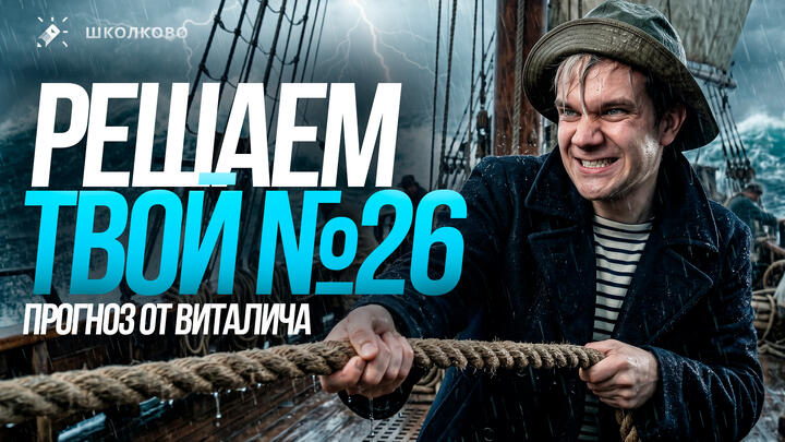 Решаем твой №26 из ЕГЭ 2026 по физике | Прогноз от Виталича