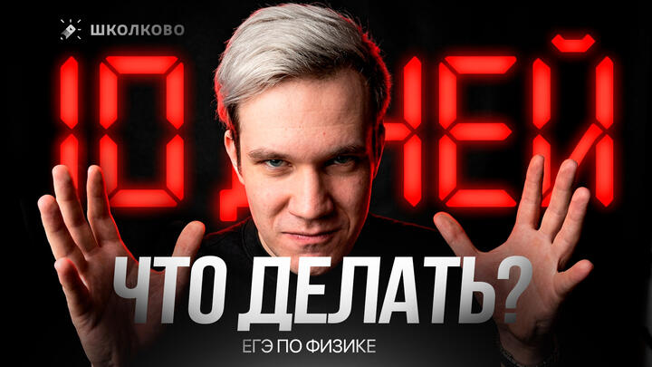 ЧТО ДЕЛАТЬ ЗА 10 ДНЕЙ ДО ЕГЭ 2026 ПО ФИЗИКЕ