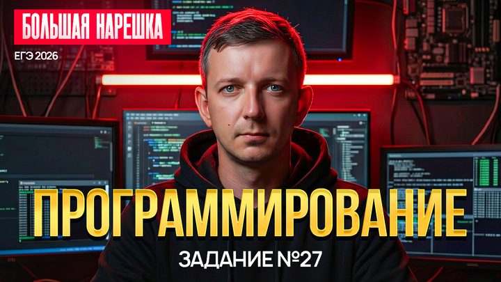 Программирование | Задание 27 | БОЛЬШАЯ НАРЕШКА - ЕГЭ 2026