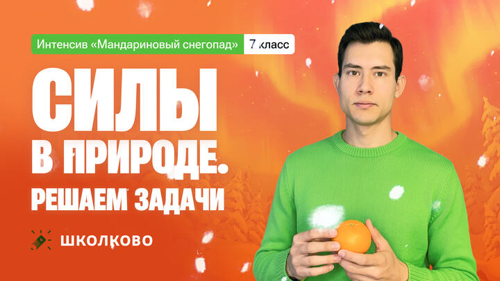 Силы в природе. Решаем задачи | 7 класс | Интенсив по школьной физике
