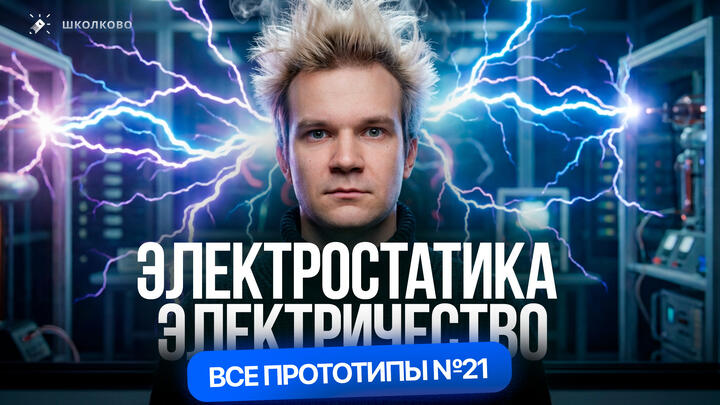 Решаем ВСЕ прототипы №21 | Электростатика + Электрические цепи | Вторая часть ЕГЭ 2026 по физике
