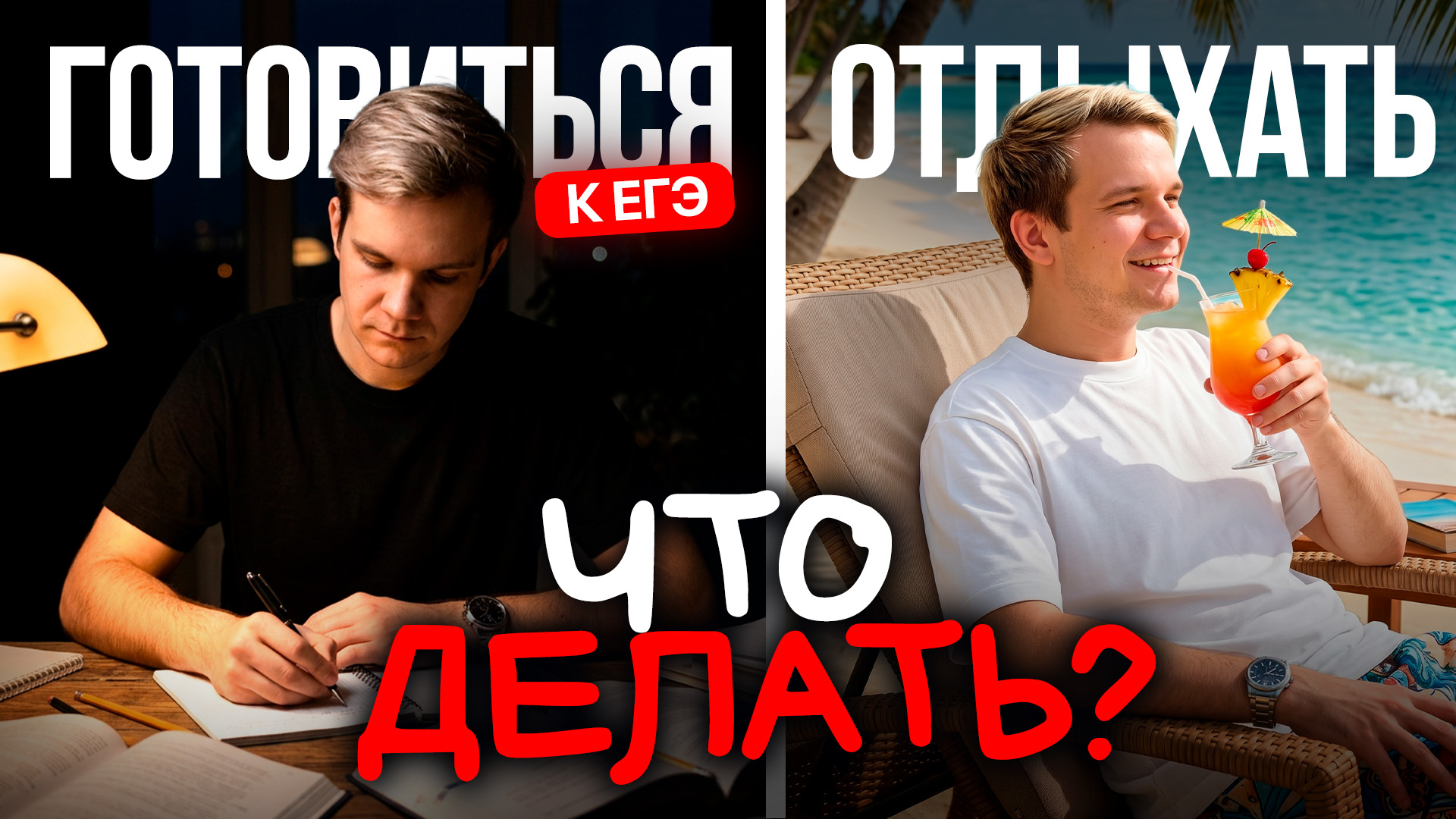 Что делать летом после 10 класса? Готовиться к ЕГЭ или отдыхать?