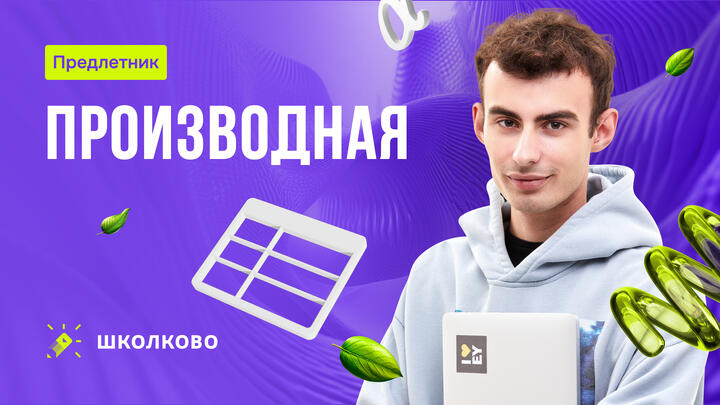 Производная. Математика для экономистов