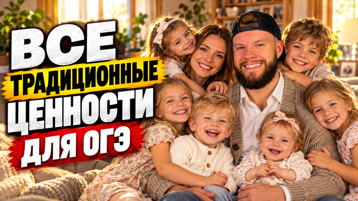 Традиционные ценности | Бесплатный урок ОГЭ обществознание