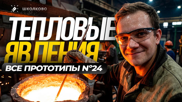 Решаем все прототипы Nº24 | Тепловые явления | Вторая часть ЕГЭ 2026 по физике
