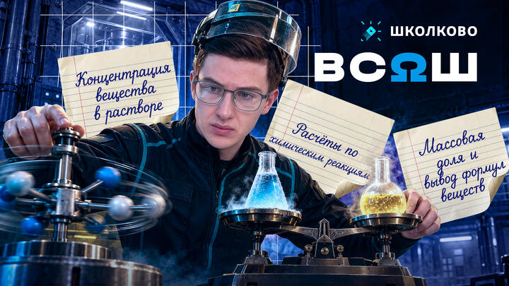 Массовая доля и вывод формул веществ. Расчёты по химическим реакциям. Концентрация вещества в растворе
