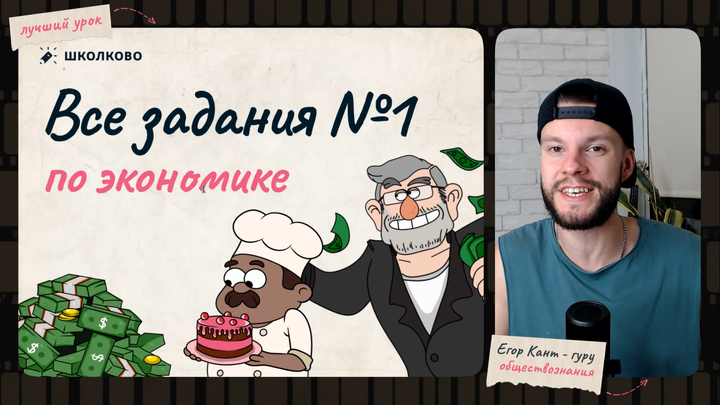 Все задания №1 по экономике