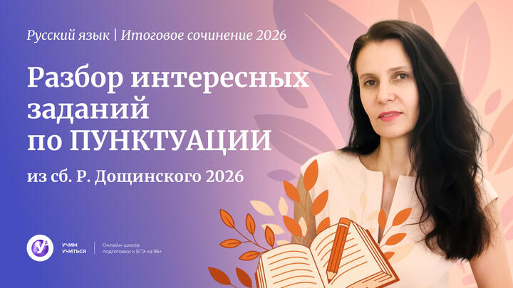 Разбор интересных    заданий по ПУНКТУАЦИИ   из сб. Р. Дощинского 2026.