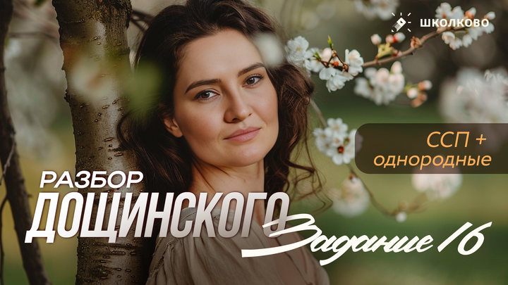 Задание №16. Сложносочиненные предложения + однородные члены предложения. Разбор заданий из сборника Р.А. Дощинского (2025 и 2026)
