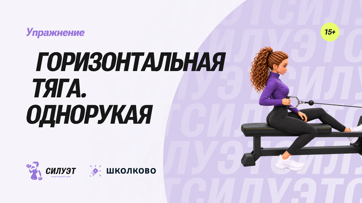 Горизонтальная тяга однорукая
