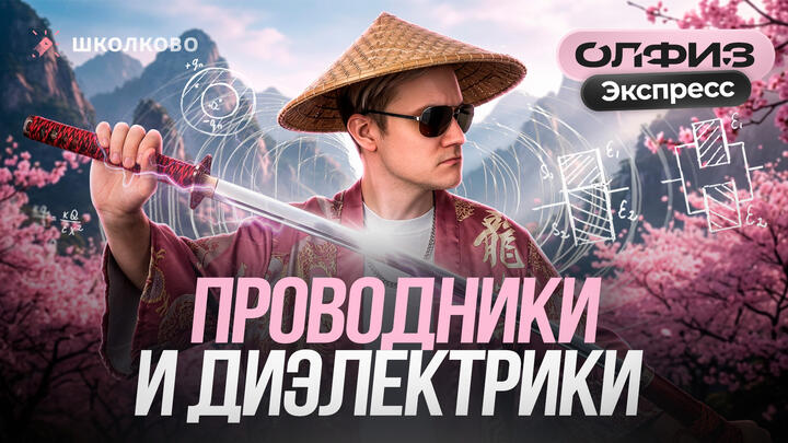 ОлФиз Экспресс | Проводники и диэлектрики в конденсаторе. Поляризационный заряд | Олимпиадная физика