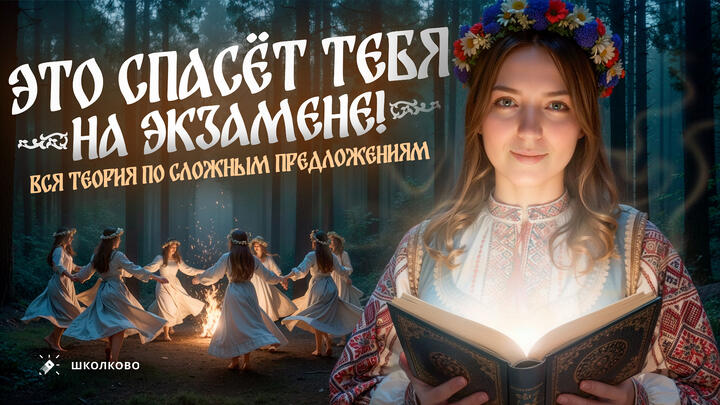 Это спасёт тебя на экзамене! ВСЯ теория по сложным предложениям. Чётко и без воды.