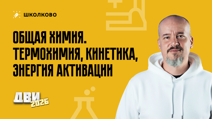 Общая химия. Термохимия, кинетика, энергия активации