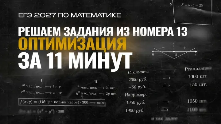  Видео-конспект | Оптимизация 